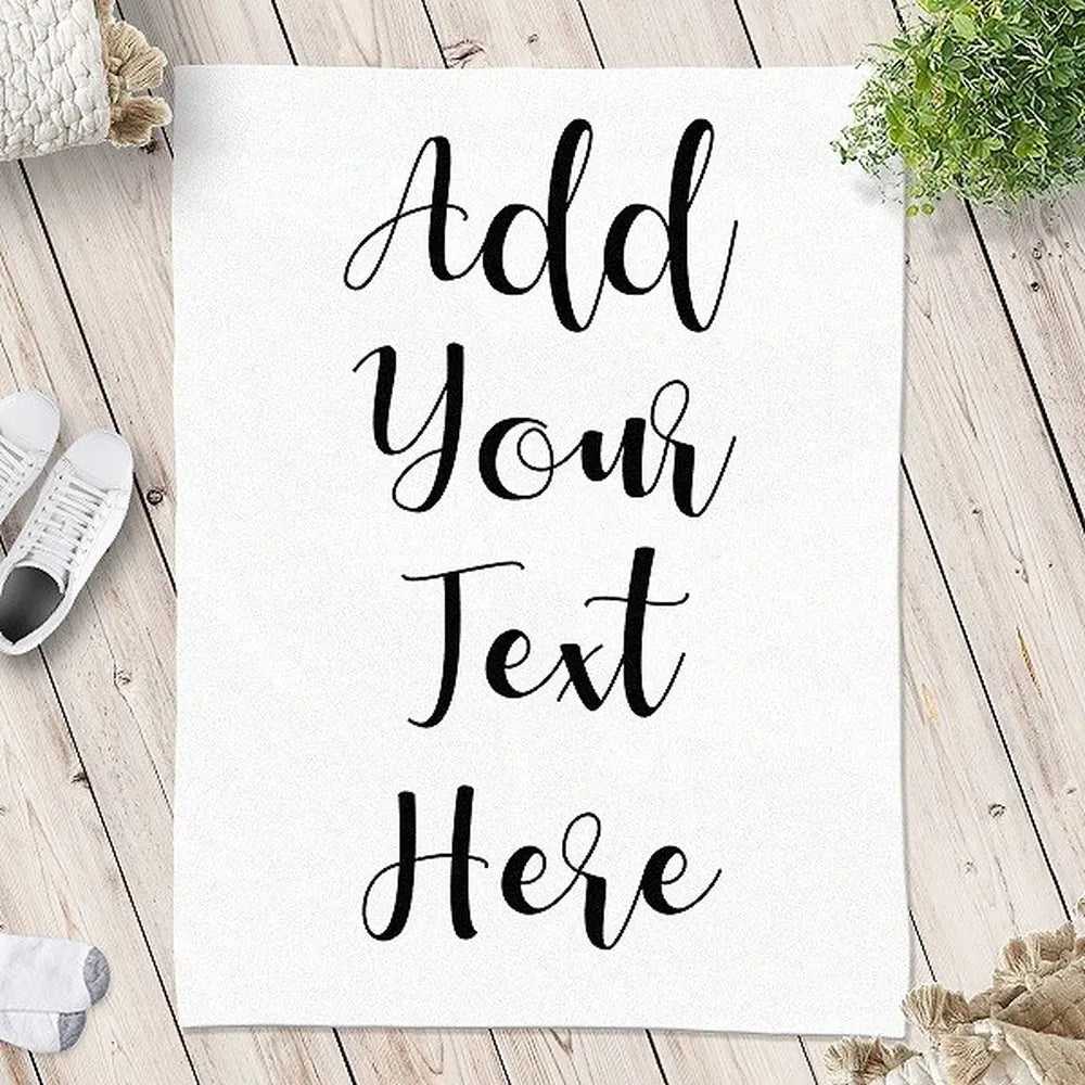 Customized Baby Blanket