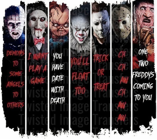 Halloween Quote DTF Transfers